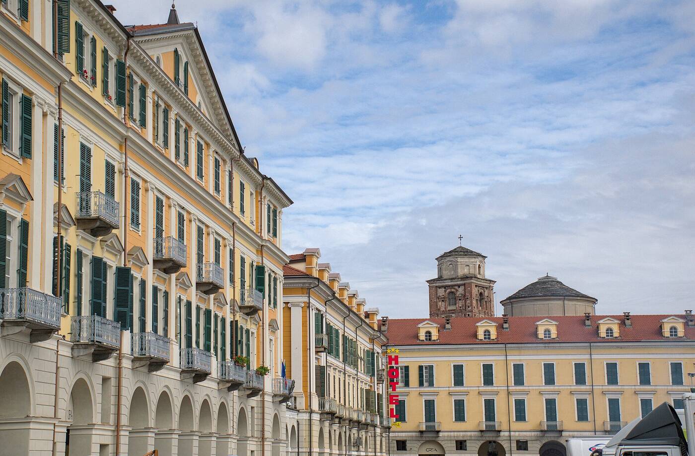 Representative area photo, not of the event: Piazza Galimberti in Cuneo